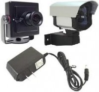 Kit Cftv Mini Câmera Day Night + Caixa De Proteção + Fonte 12v